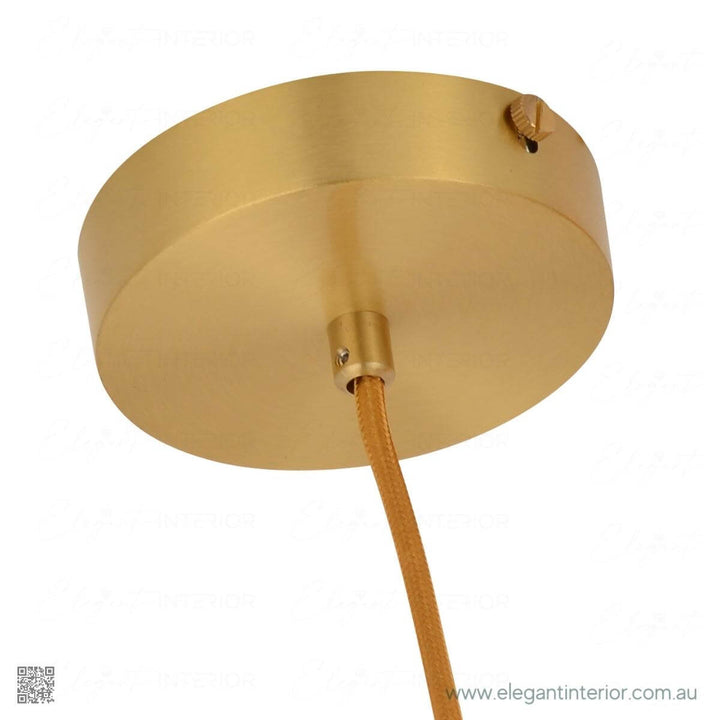 Marmar pendant light wall mount base, sleek design with marble and copper accents.