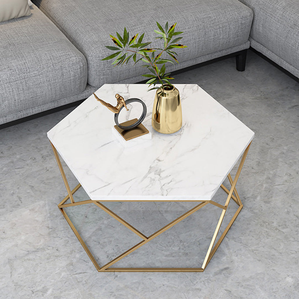 Top view of Memphis coffee table by Lux Decor in Australia – modern design with smooth surface and elegant finish