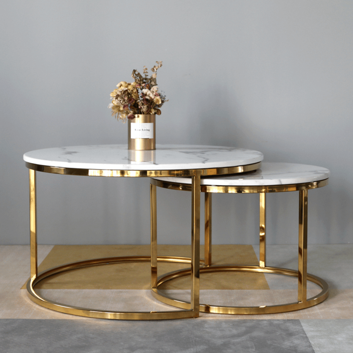 Mia Two Part Center Table | Elegant Interior