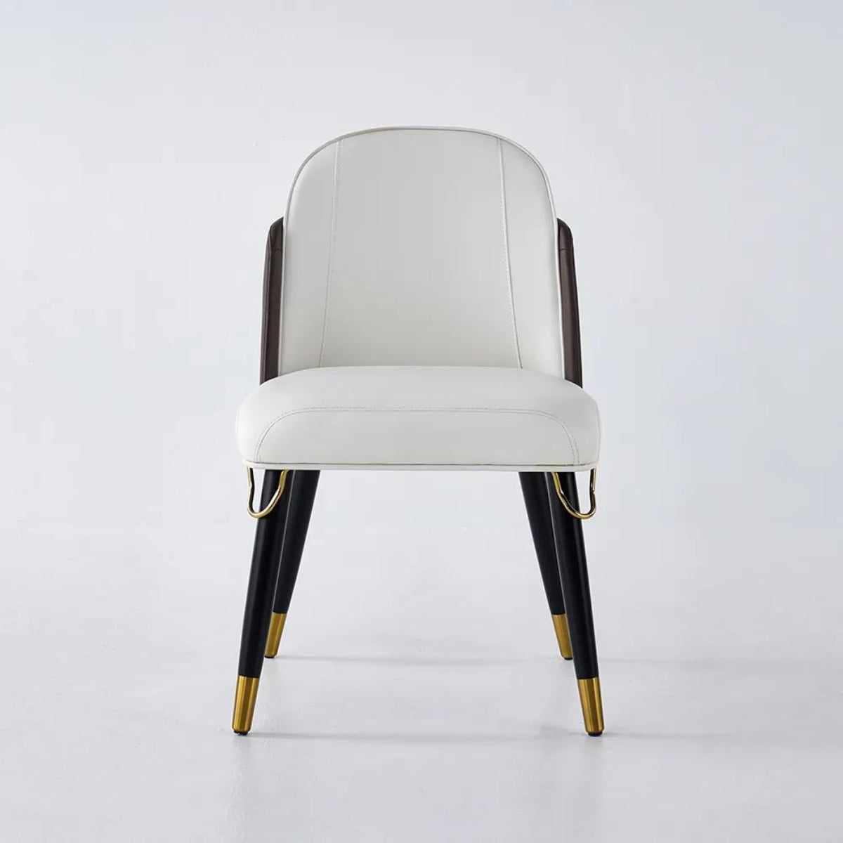 Modern beige and black dining room chairs – stylish and elegant seating for contemporary homes