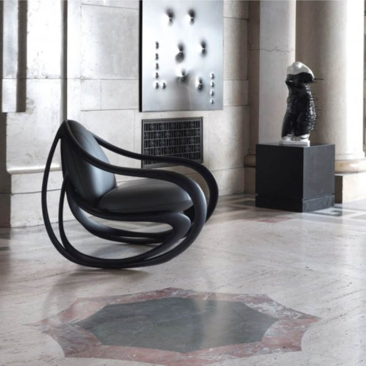 Side view of Move rocking chair in Australia showcasing modern design and ergonomic comfort