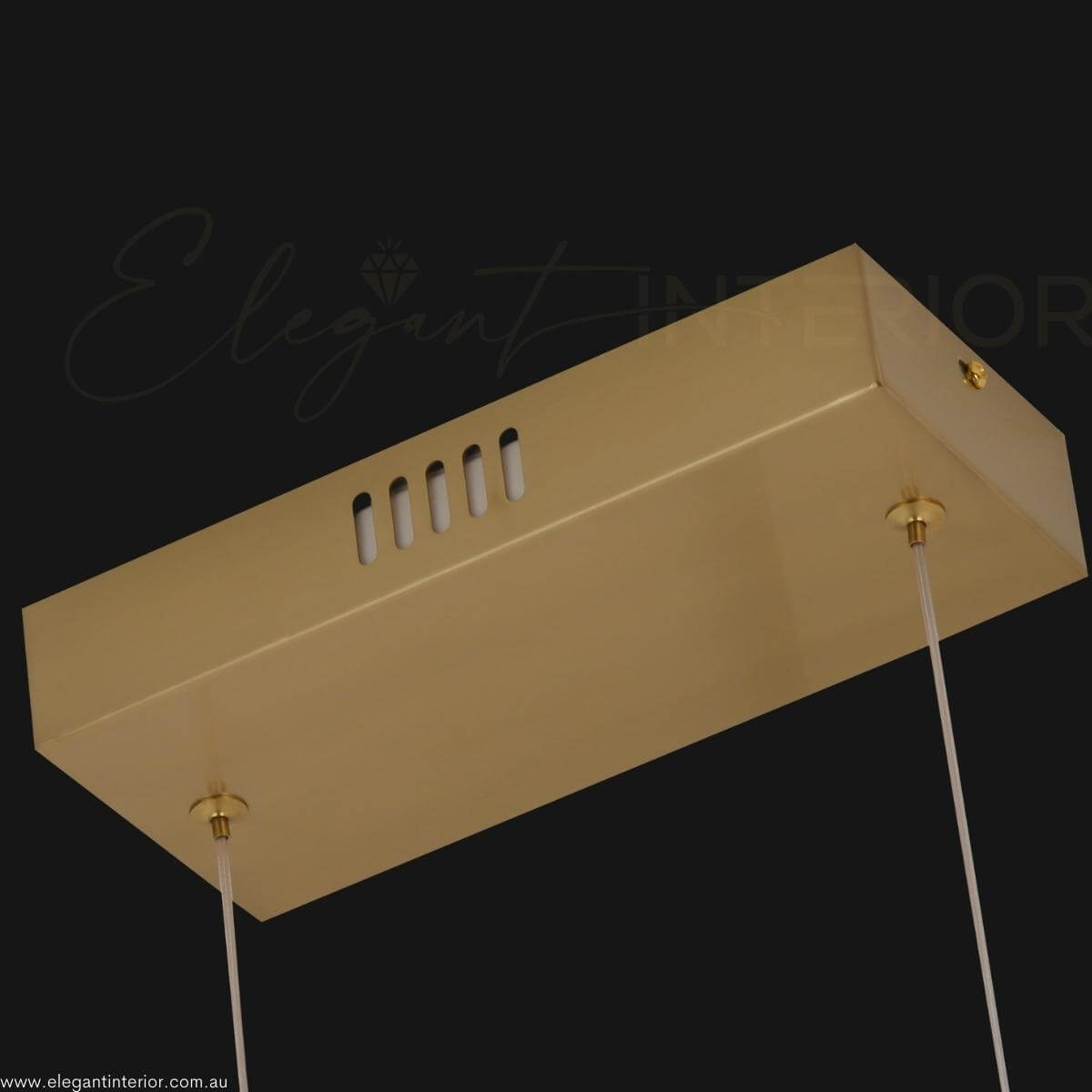 Wall mount view of Paris luxury modern pendant light in elegant Australian interior – sleek and secure fixture design
