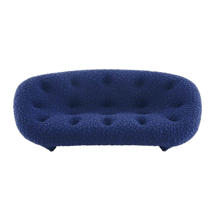 Front view of Ploum Medium Settee High Back in Australia highlighting modern and cozy design