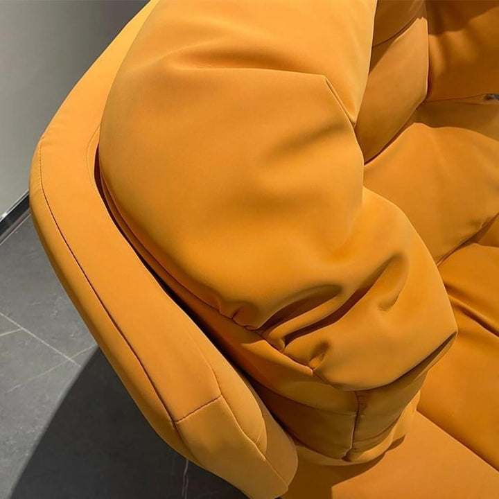 Side corner detail view of recliner chair in Australia – close-up showing craftsmanship and upholstery quality