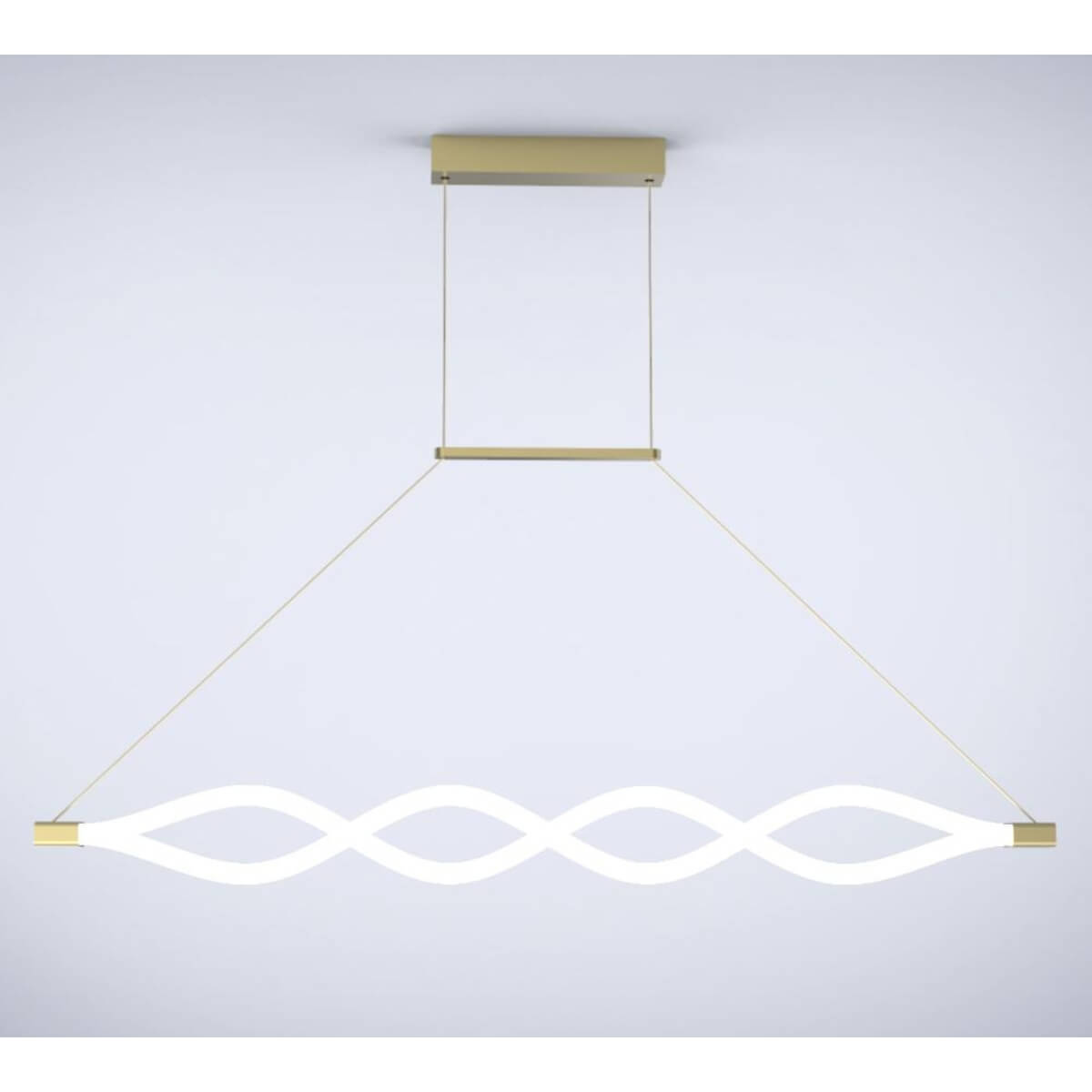 Ribbon-Light-LED-Gold-chandelier-elegant-interior-australia_4