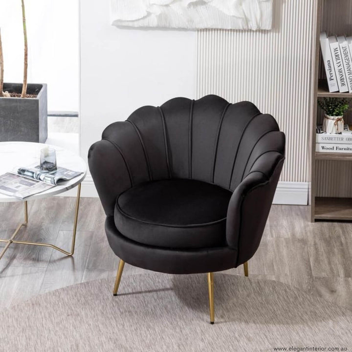 Rio Velvet Modern 1-Seater Sofa – Stylish and Comfortable Single Seating for Interiors