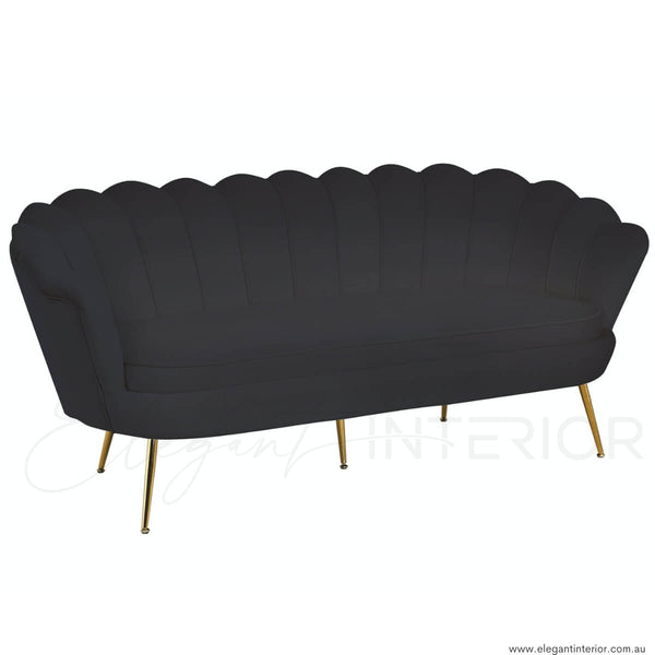Rio 3-Seater Velvet Sofa – Elegant Interior Furniture in Australia, Stylish and Comfortable