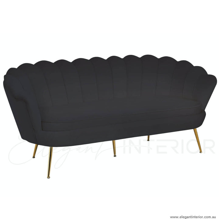 Rio 3-Seater Velvet Sofa – Elegant Interior Furniture in Australia, Stylish and Comfortable