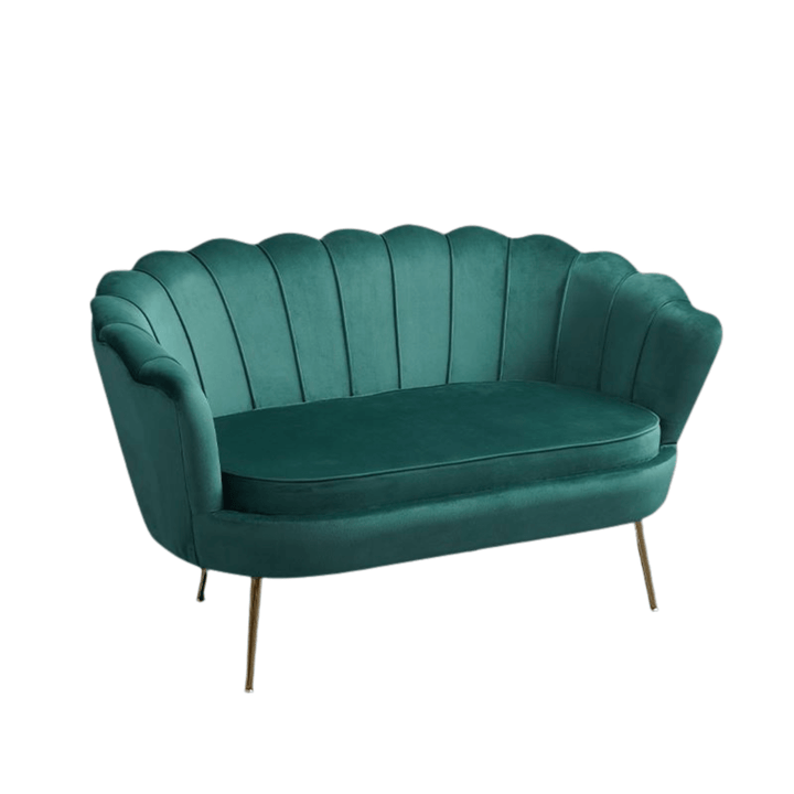 Rio Velvet 2-Seater Sofa in Australia – Side View of Elegant and Comfortable Seating