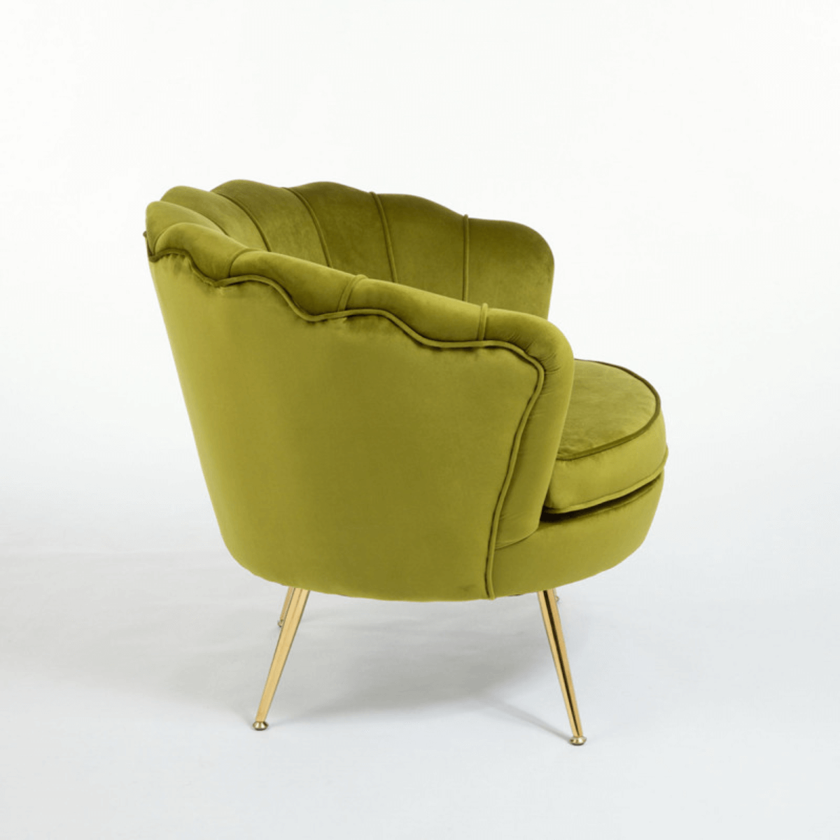 Rio-Velvet Modern Sofa (1 Seater) 7