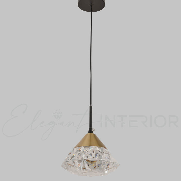 Stylish Grace Pendant Light – Wall Mount View of Elegant Interior Lighting Fixture