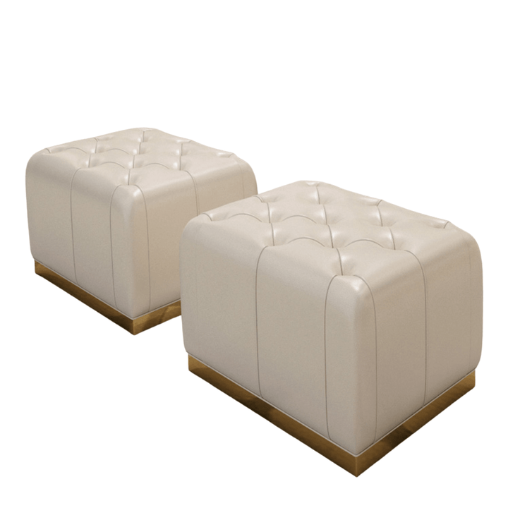 Side view of Tamara stool in Australia, sleek modern design with plush cushioned seat