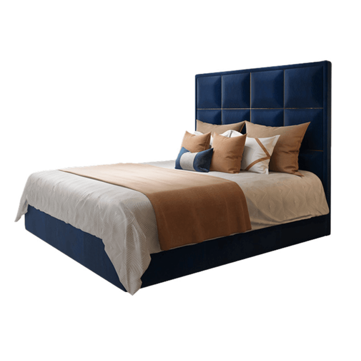 Side view of Tamina bed in Australia, showcasing sleek design and comfortable structure
