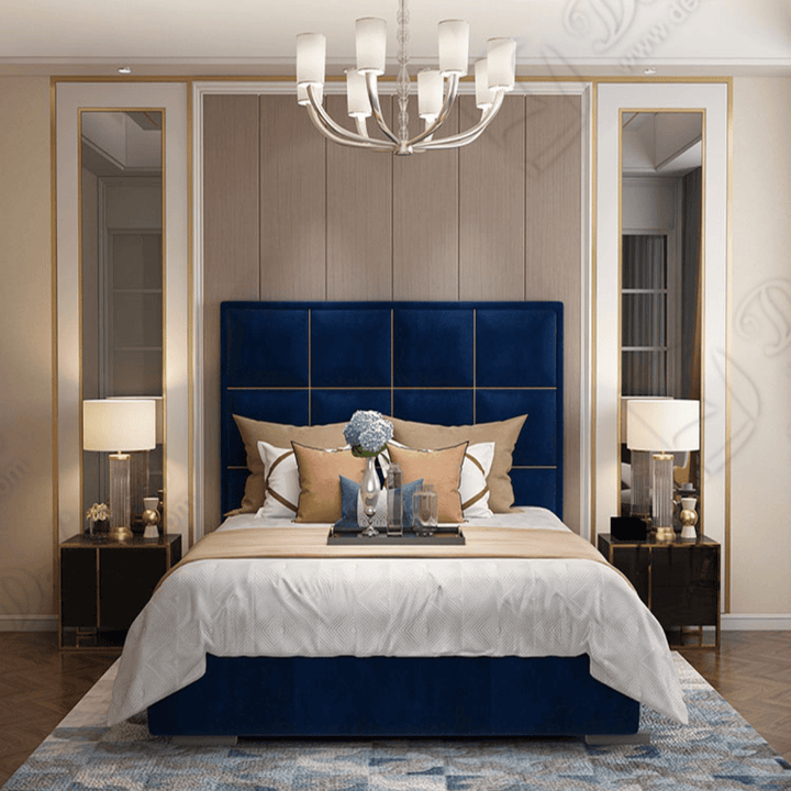 Front view of Tamina bed in Australia, modern design with comfortable and stylish features