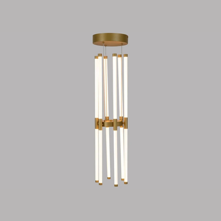 Tubular pendant light in Australia – sleek modern design with elongated shape for elegant interiors