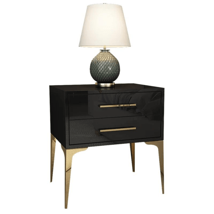 Tulip bedside table in Australia, stylish and functional modern furniture for bedrooms