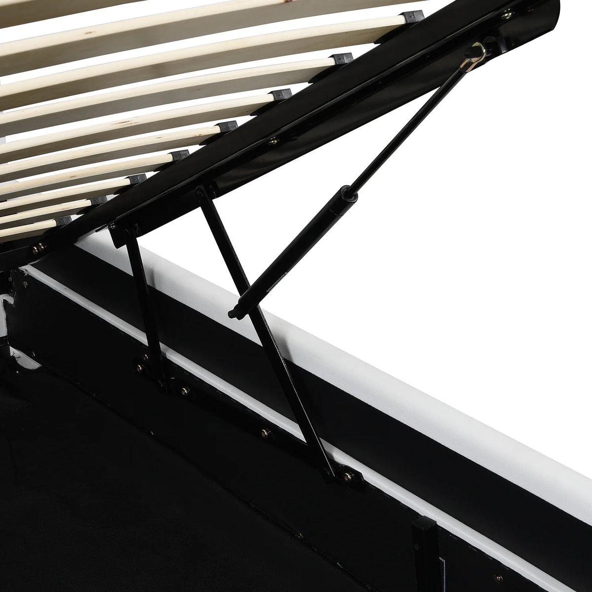 Side view of Zara queen bed in Australia, highlighting key features and modern design details