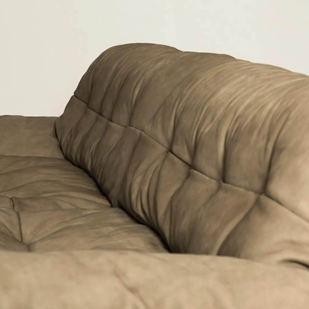 Detailed view of Anastasia premium leather 3-seater sofa showcasing luxurious craftsmanship