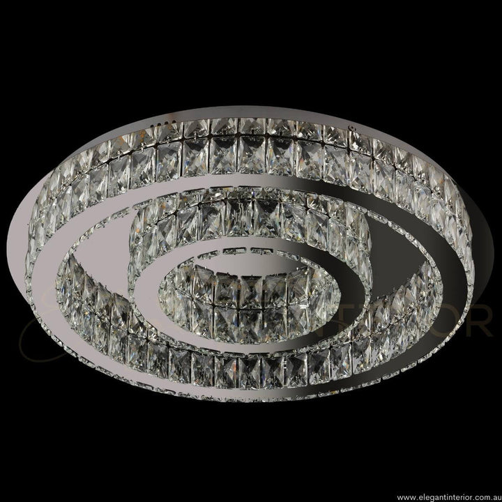  Aria LED chandelier by Lux Decor Australia – elegant gold front view lighting for modern interiors