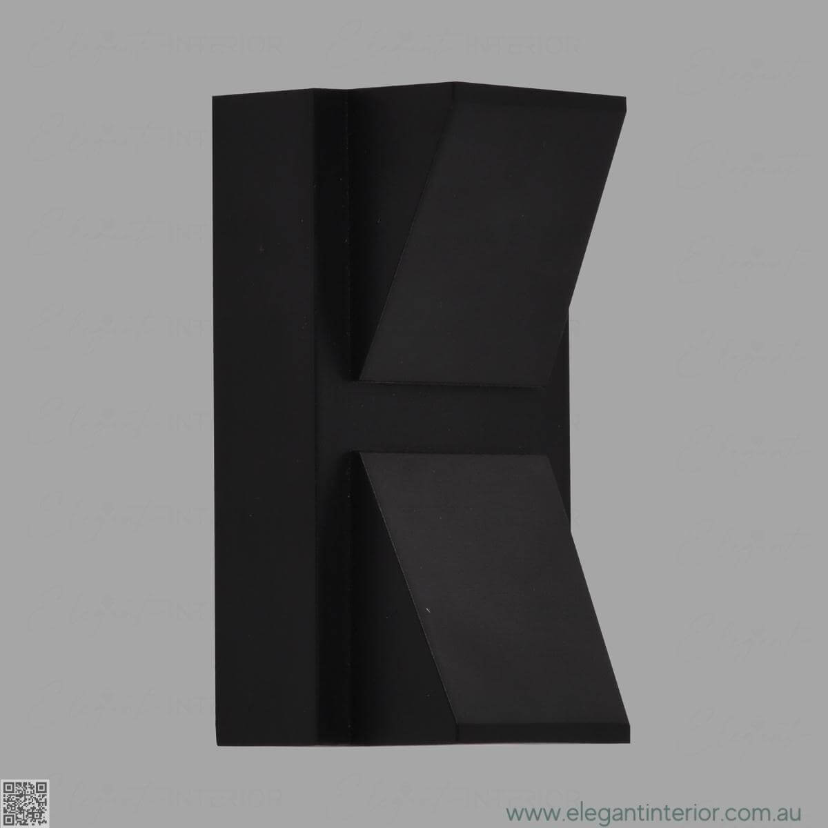 Detail view of Avon 1210 wall light lamp, highlighting elegant design and warm illumination