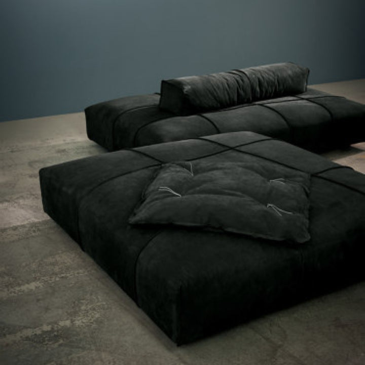 Upper view of Camila modular sofa in Australia highlighting modern design and layout