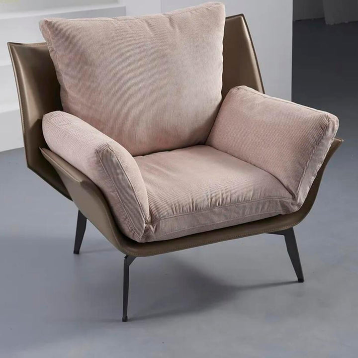 Cassi Lounge Chair – Side Angle View – Stylish Comfortable Seating – Australia Interior