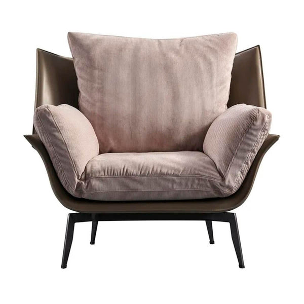 Cassi Lounge Chair – Front View – Comfortable Modern Seating – Australia Interior