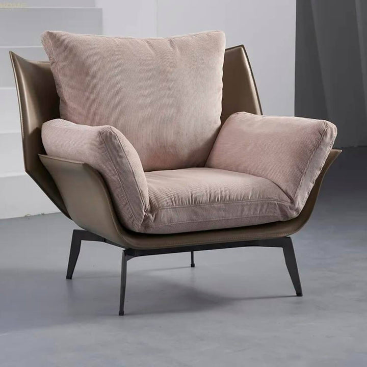 Cassi Lounge Chair – Front View – Modern Comfortable Seating – Australia Interior Design