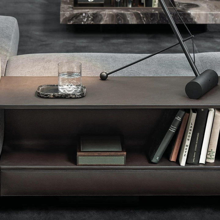 Elegant Right Chaise Sofa – Backside View – Modern Comfortable Seating – Luxury Living Room