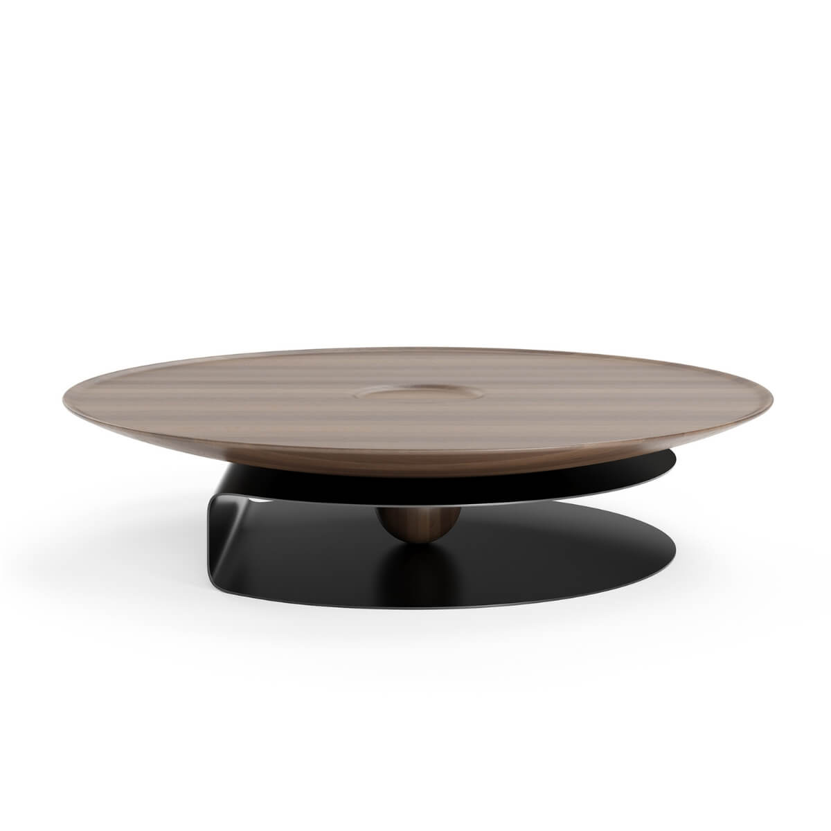 Front view of Flair geometric coffee table in Perth highlighting modern stylish design