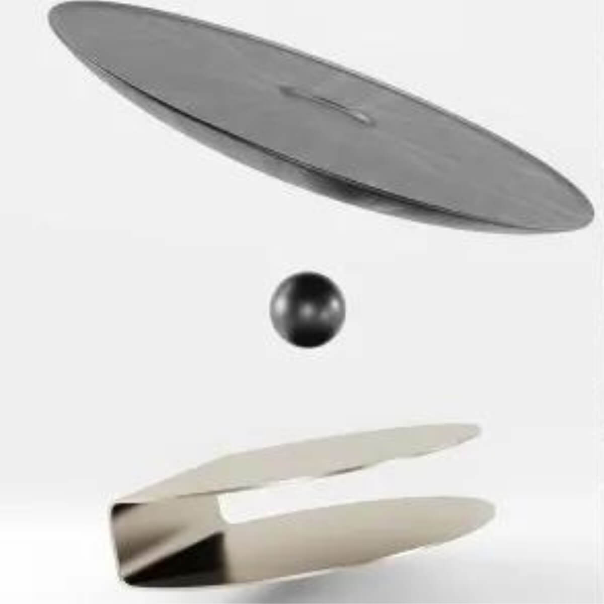 Detailed parts view of Flair geometric coffee table in Perth showcasing design components