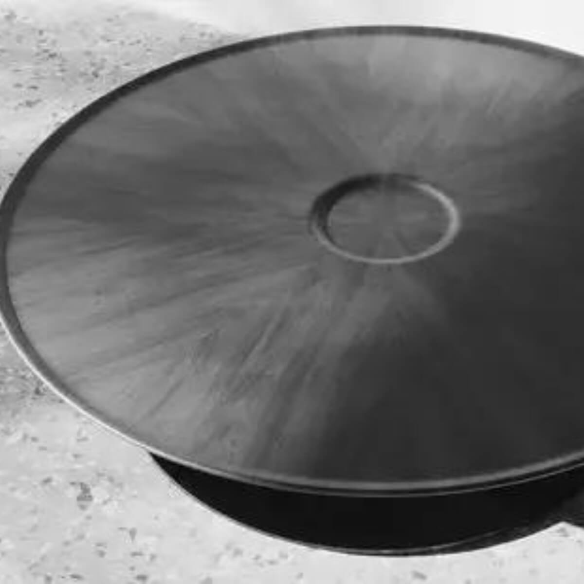Top view of Flair geometric coffee table in Perth showcasing modern geometric design