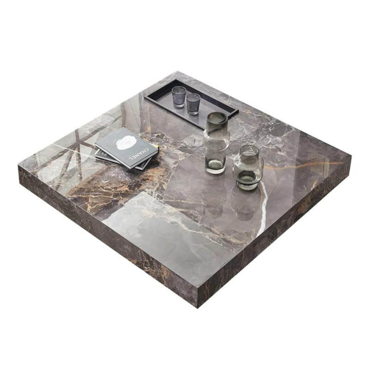 Top view of Freya coffee table in Australia showcasing sleek, modern design