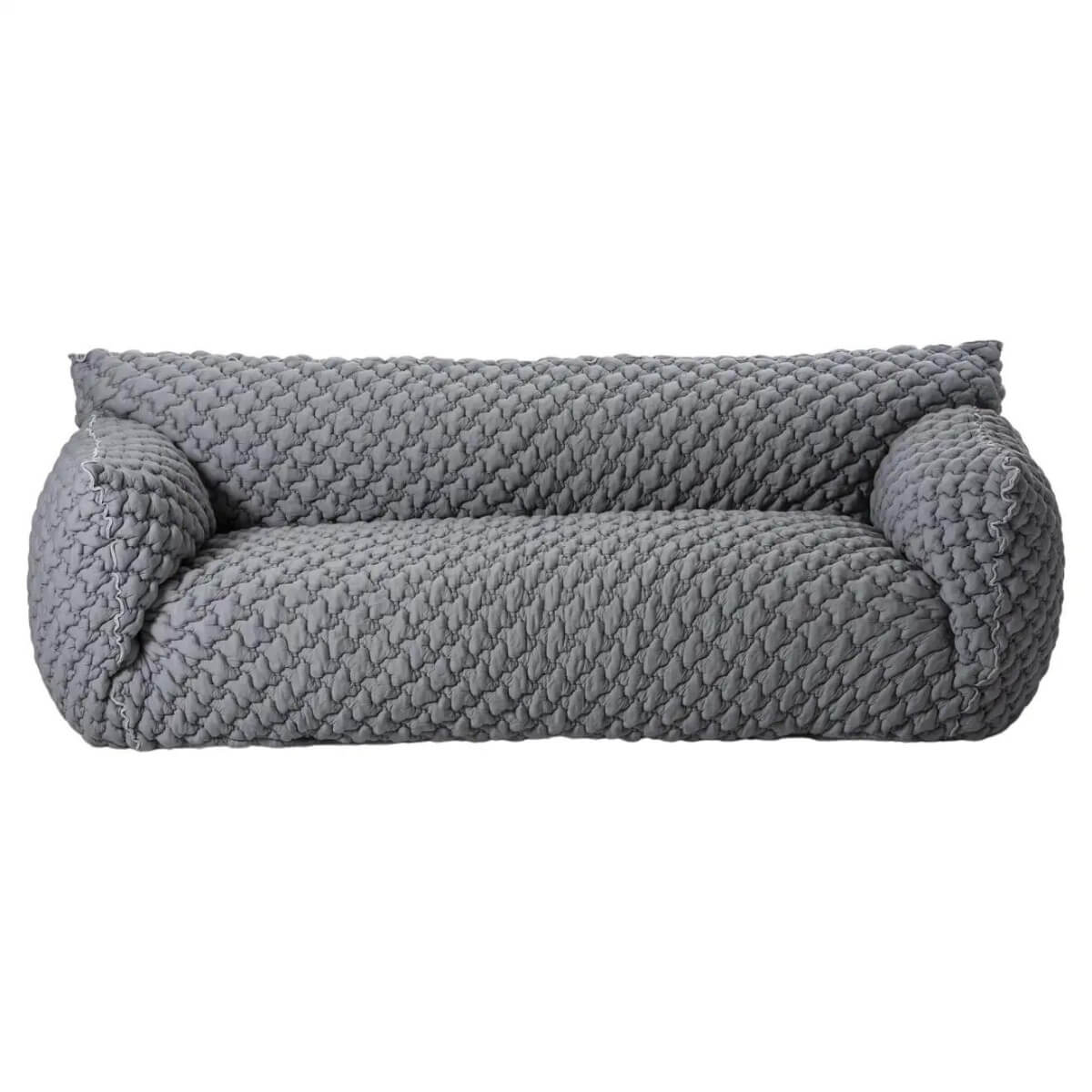 Gabriella sponge embroidery lounge 3-seater sofa with elegant design and plush comfort