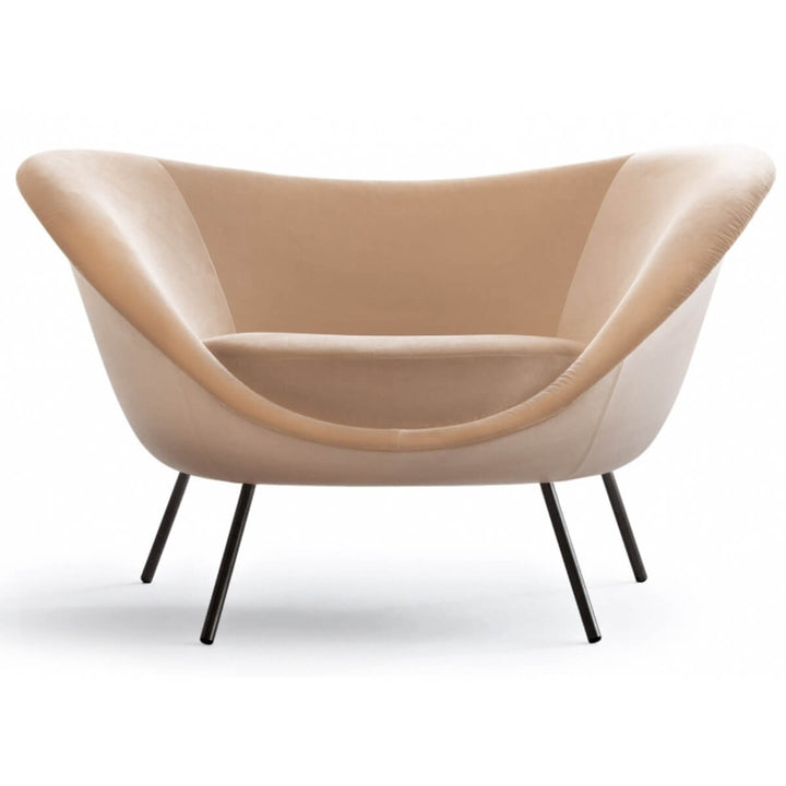 Front view of Gio Ponty chair in Australia featuring stylish modern design and comfort