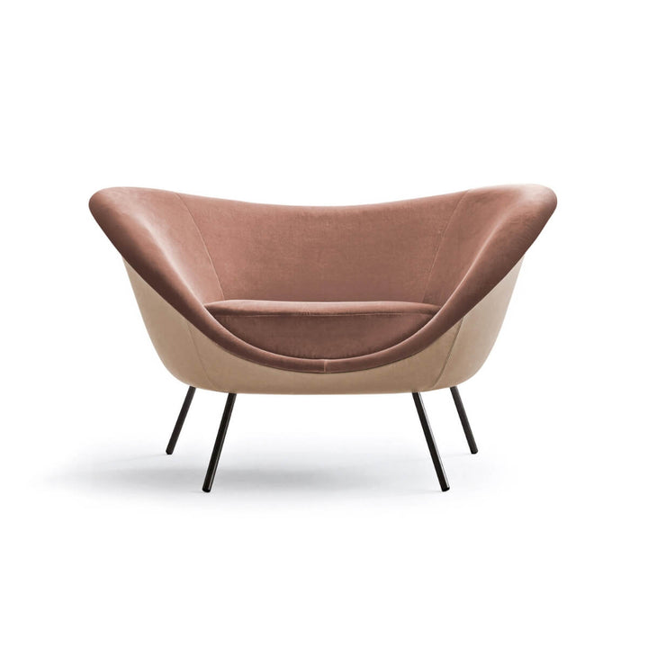 Front view of Gio Ponty chair in Australia featuring sleek modern design and elegant finish
