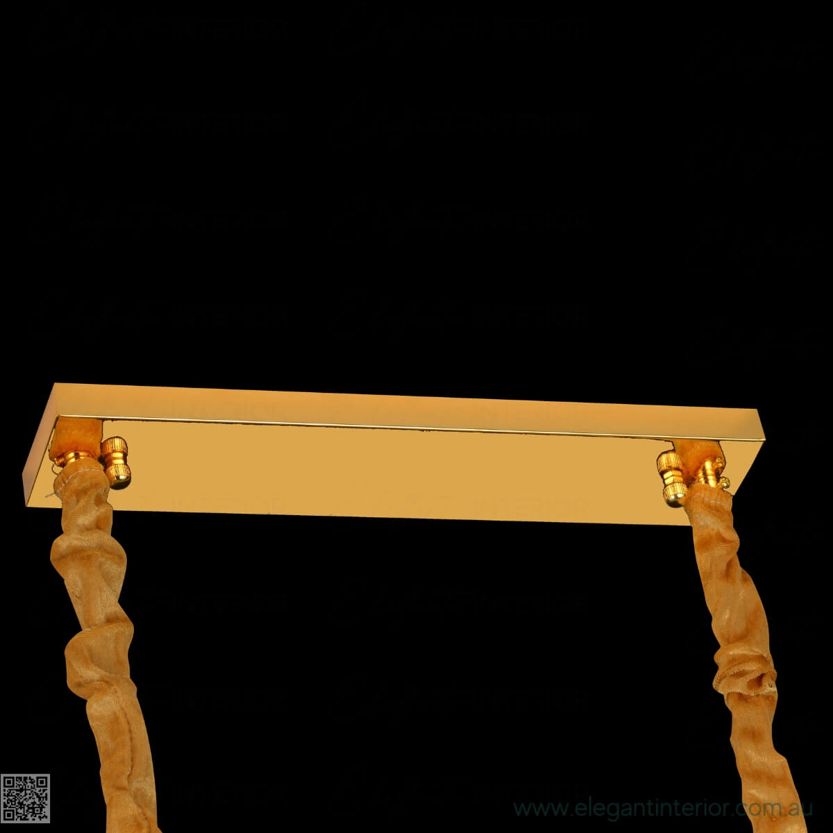 Grand Tara Chandelier Light – Elegant Wall Base View Showcasing Sturdy Mount and Luxurious Detailing