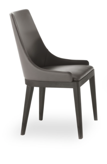 HighHop ergonomic wood dining chair, designed for comfort and style in modern dining spaces