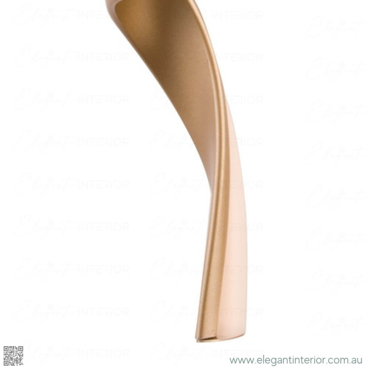 Lara wall light golden spiral LED sconce by Lux Decor Australia with modern elegant design
