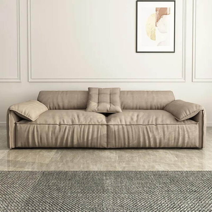 Front view of Lauren sectional sofa in Australia showcasing modern spacious design