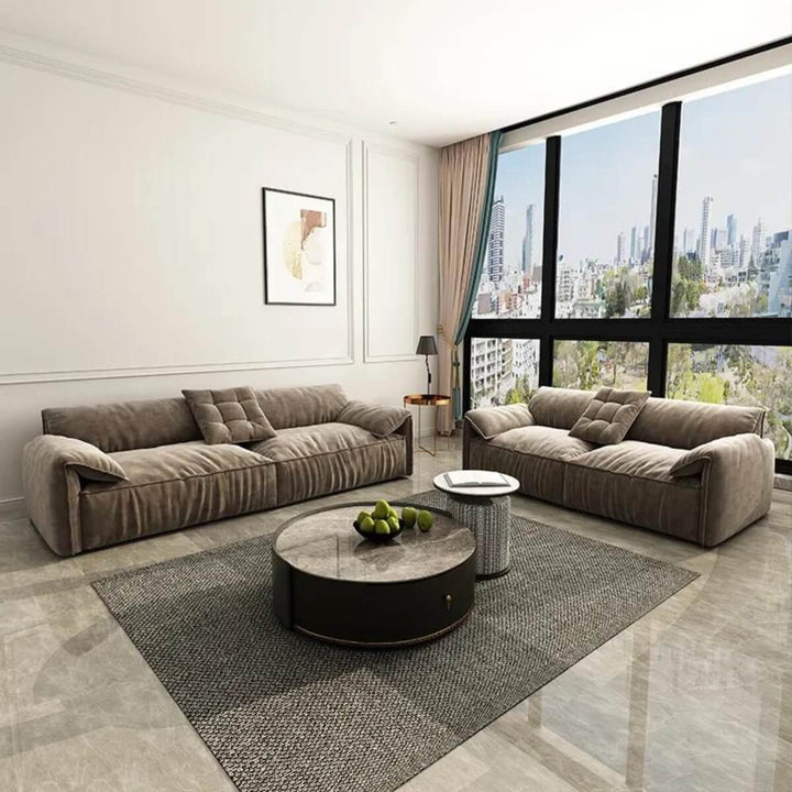 Lauren sectional sofa in Australian living room featuring modern spacious and cozy design