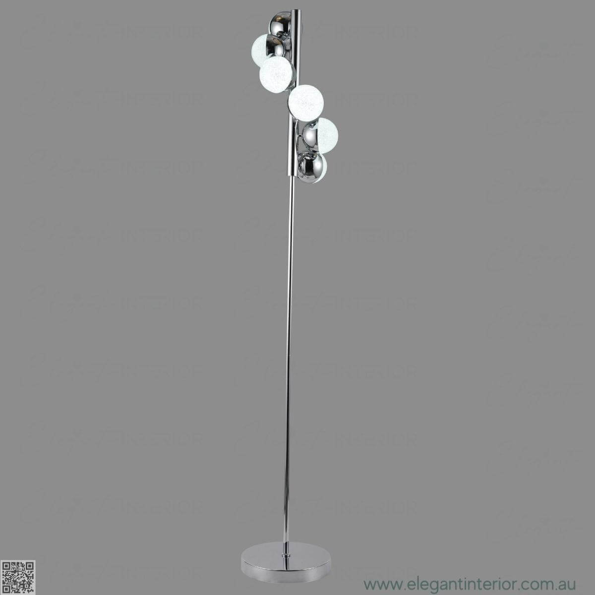 Luxor 1196 floor lamp adding elegance to modern interior lighting design.