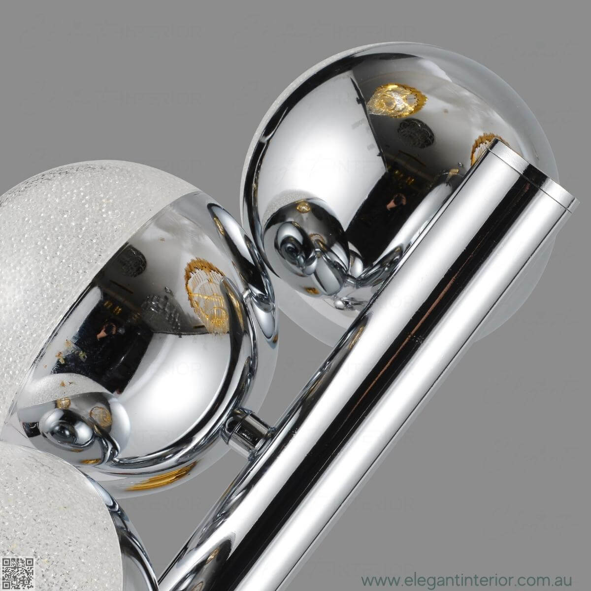 Luxor 1196 floor lamp adding elegant light to a stylish, modern interior space.