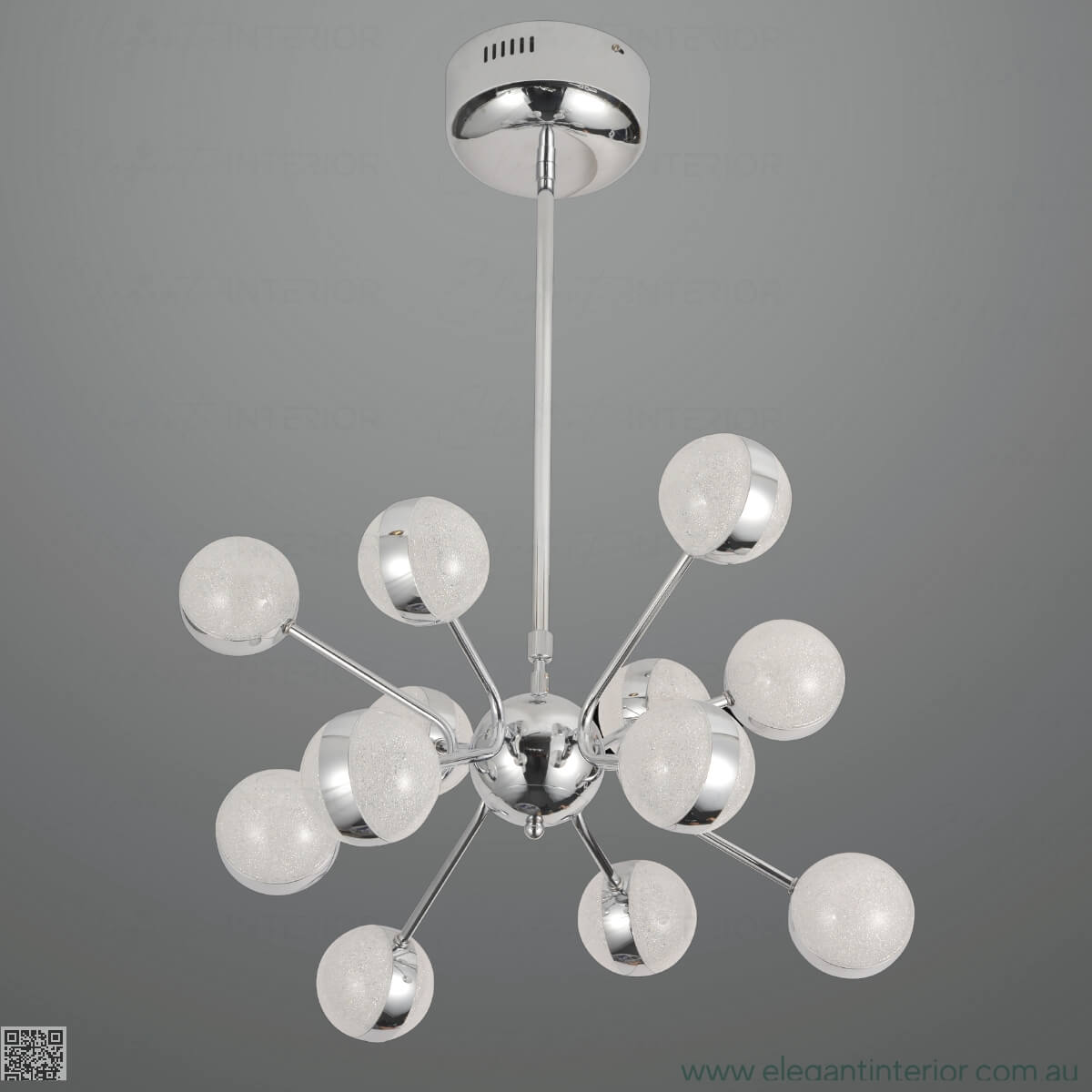 Luxury Modern Pendant Light – Bottom View of Elegant Interior Lighting Fixture in Australia