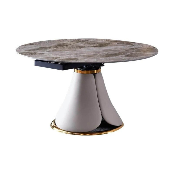 Elegant marble coffee table with detailed veining, stylish centerpiece in Australian modern living room