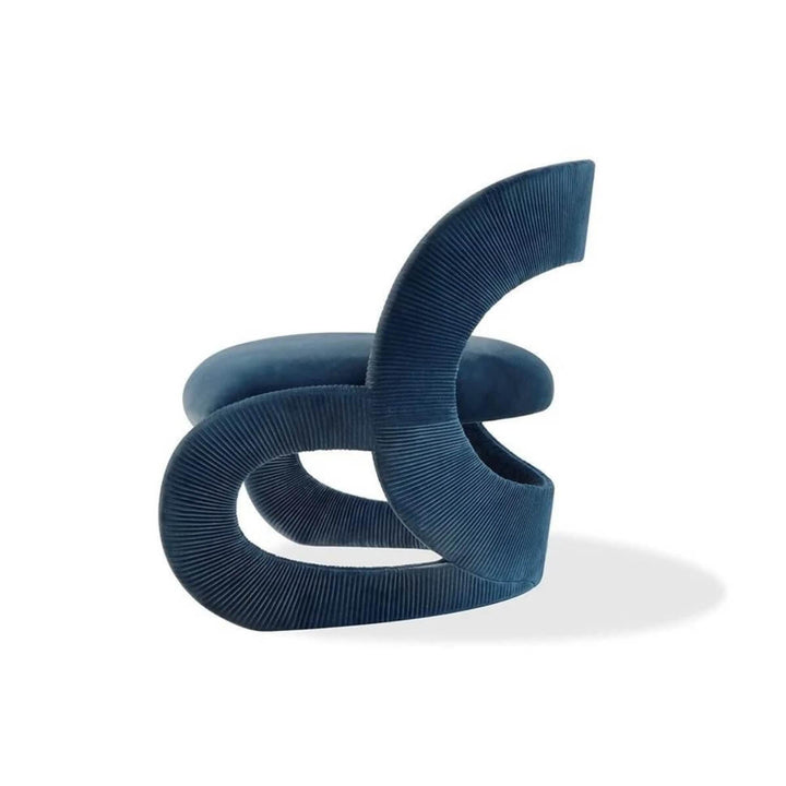Side view of modern armchair in Australia showcasing sleek design and ergonomic comfort