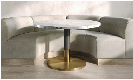 Modern round lounge chair with sleek design, perfect for stylish and cozy living room spaces