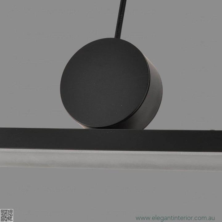 Detail view of Ella modern pendant light – elegant design with smooth finish and refined LED illumination