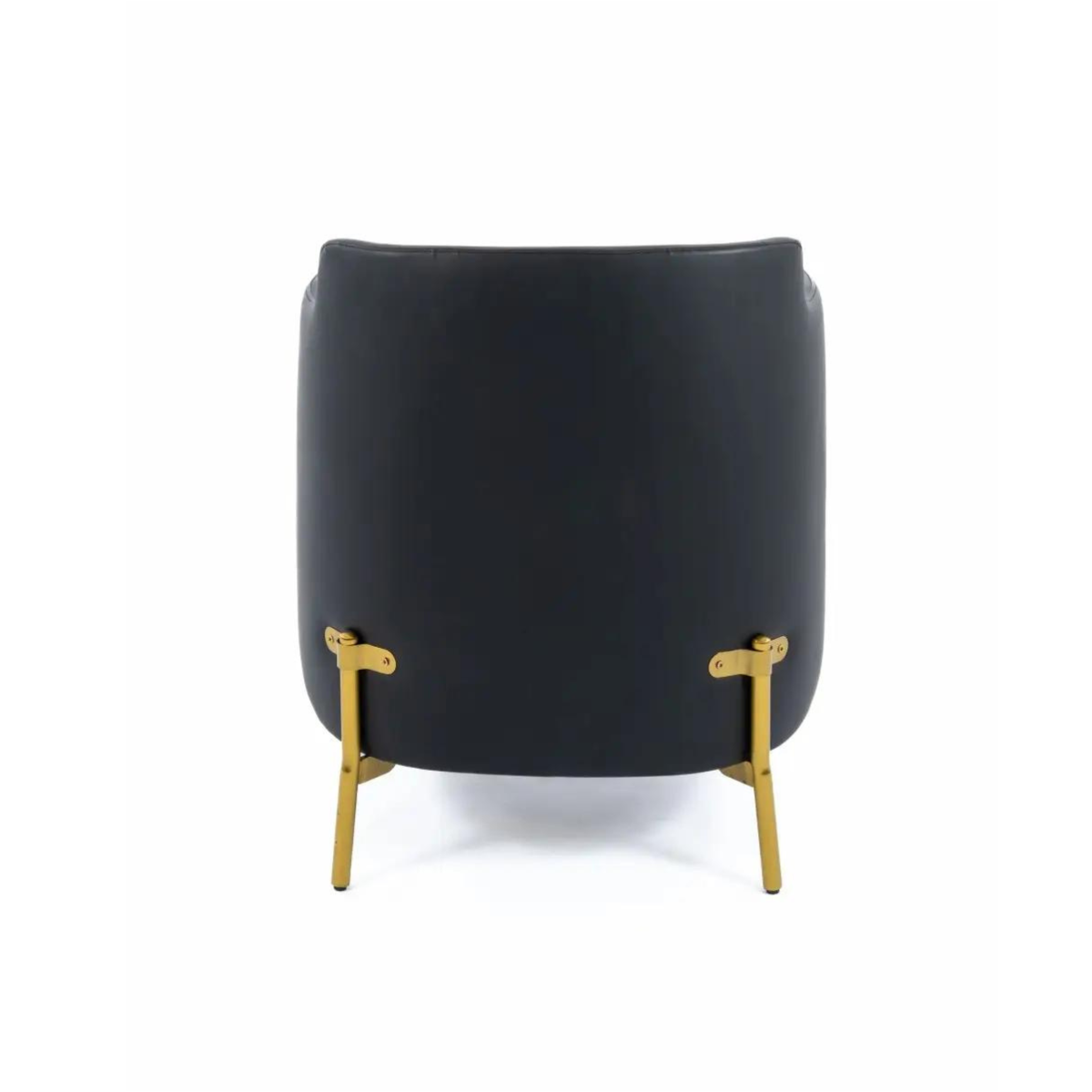 Rear view of Peptica Sofia armchair – clean lines with durable upholstery and sturdy frame