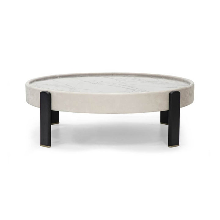 Round Coffee Table – Front View – Elegant Modern Design – Australia Home Furniture